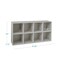 Best Choice Products 8-Cube Bookshelf, 11in Display Storage System, Organizer w/ Removable Back Panels